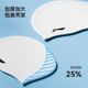 Li Ning's swimming hat female long hair increases silicone swimming hats, waterproof Bobo head, big head enclosure adult female professional swimming cap