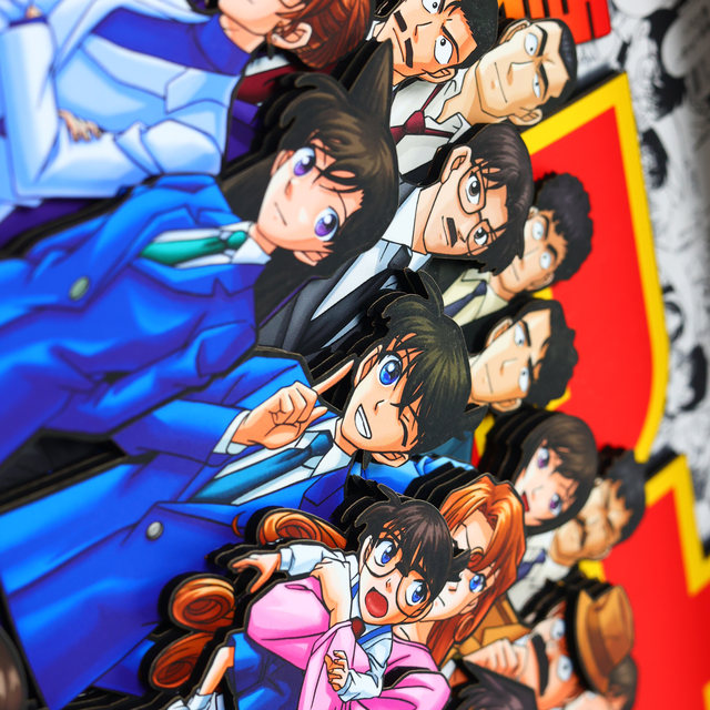 3D Detective Conan Family Portrait Handmade Three-dimensional Painting ...