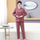 
Mom adds fat and large size warm suit plus velvet middle-aged and elderly special body women old lady clothes grandma autumn and winter clothes