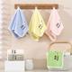 Internet celebrity children's towel baby face towel cute square towel retail maternal and child store handkerchief hand towel