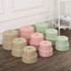 Plastic stool thickened cooked glue household low stool children's fashion small bench bathroom coffee table shoe stool round stool chair