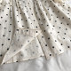 Gentle and chic small dot printed lace lace splicing short-sleeved age-reducing shirt doll shirt versatile student cotton t
