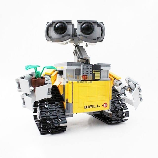 
Robot building blocks planet wars walli robot assembled children's technology puzzle boy building block model toys