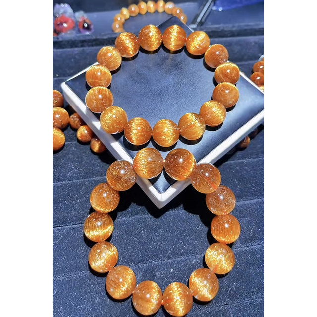 
Aurora Super Seven Gold Strawberry Tourmaline Gold Sun Aquamarine Moonstone Blonde Crystal Rabbit Hair Citrine Sea Pattern Stone