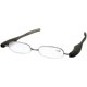 360-degree rotating folding high-definition reading glasses for men and women, portable, ultra-light, fashionable resin, elegant and comfortable reading glasses