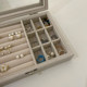 Jewelry box earring special storage box high-end ring earring earring necklace anti-oxidation jewelry storage box