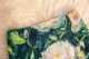 Oil painting hip skirt for women 2025 summer new high-waist slim French printed slit mid-length step skirt
