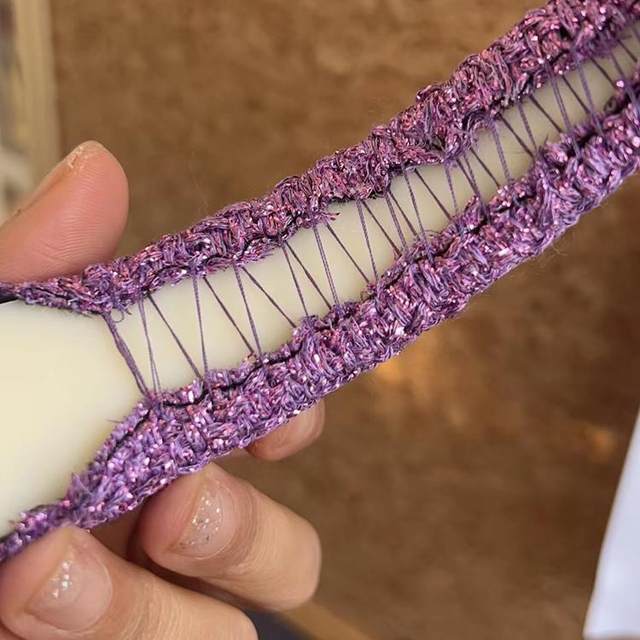 Buny Korean imported milky white curved hairband good toughness durable handmade DIY cloth hairband production auxiliary materials