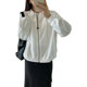 Large size women's anti-wrinkle casual American baseball uniform fat MM autumn loose jacket jacket