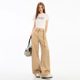 La Chapelle Puella American versatile wide-leg jeans for women 2025 new summer loose slim floor pants