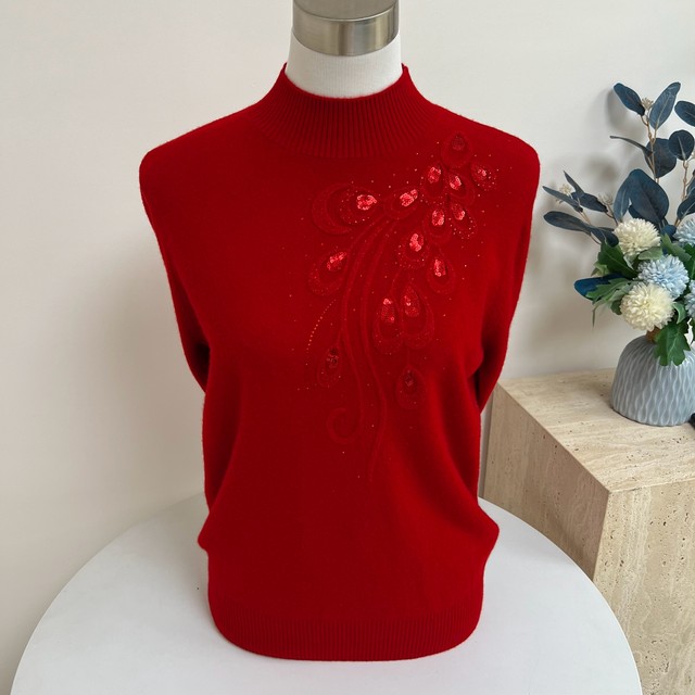 Autumn and winter knitted wool sweater sweater 100% pure wool half turtleneck solid color warm mother's wear middle-aged and elderly bottoming shirt