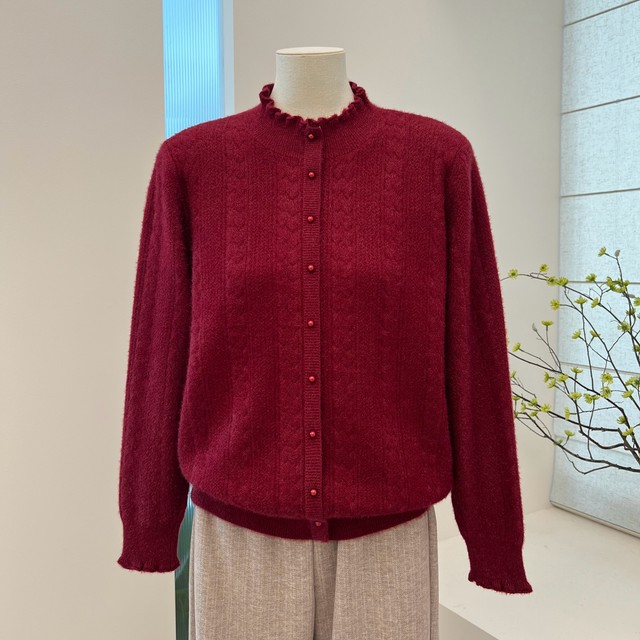 Autumn and winter middle-aged and elderly mother's clothing solid color half turtleneck bottoming shirt top middle-aged and elderly warm and comfortable knitted sweater for women