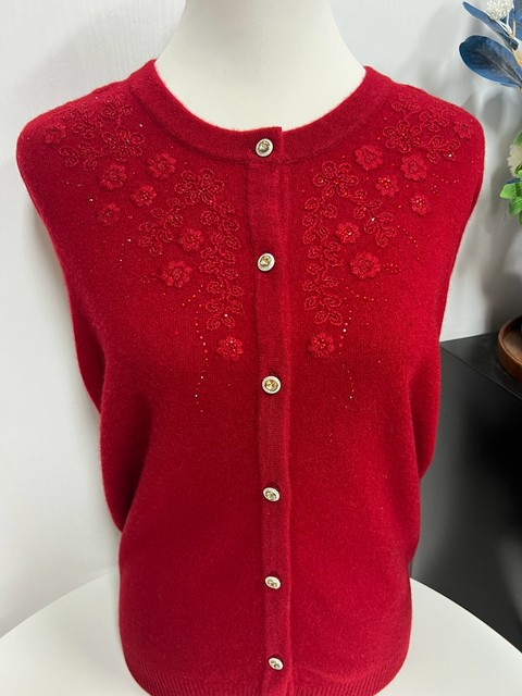 100 Pure Wool Autumn and Winter Noble Style Warmth Loose Large Size Cardigan for Middle-aged and Elderly Mothers and Grandma Coats Wool Women