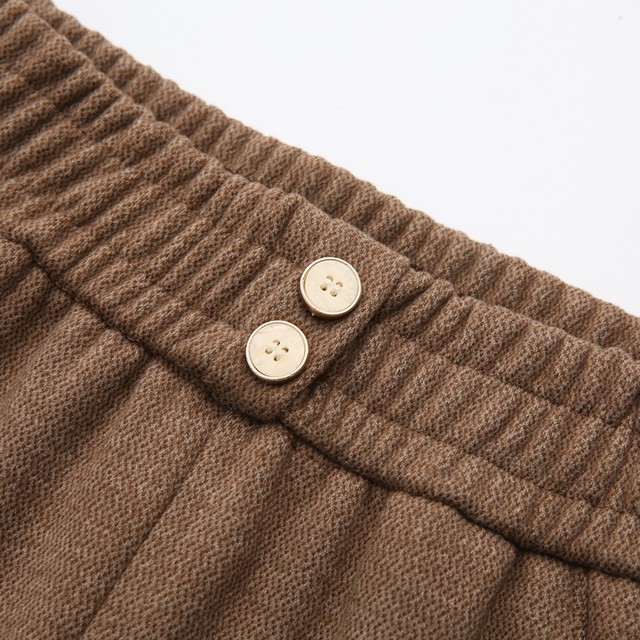 Extra large size mother's spring and autumn long pants casual high-waisted pants for middle-aged and elderly grandmothers small feet straight pants thick women