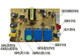Circuit Board Panel Pink Key Board Tea Bar Accessories CBJ Refrigeration 7 Line PCB circuit board SY-47-64
