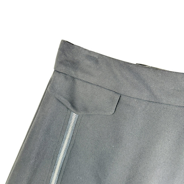 
Pull series counter genuine fashion commuter solid color zipper decoration A-line short skirt skirt women summer 60006681