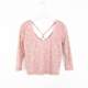 F21 authentic B-2-7-2-1 seven-point sleeve backless spring and autumn lace shirt for women 233621