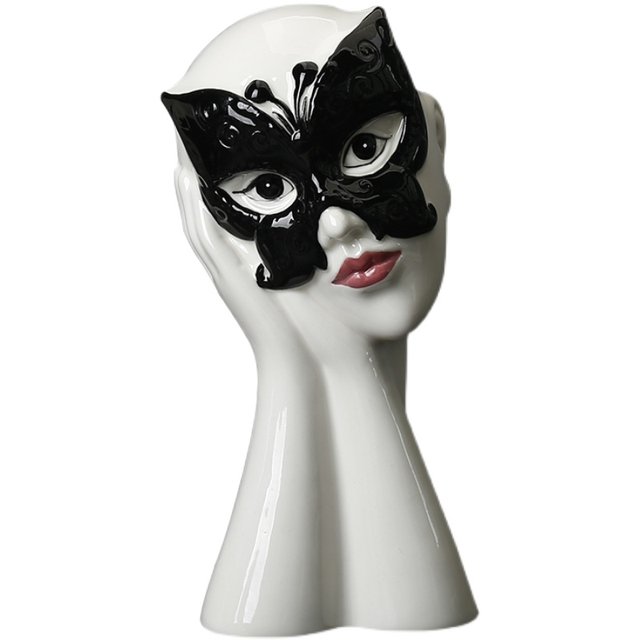 Nordic modern style ceramic vase creative art flower arrangement home living room B&B decoration furnishings