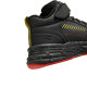 Skechers boys' comfortable, warm and velvet outdoor sports high-top black velvet boots 405339L