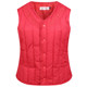 Autumn and winter middle-aged and elderly women down cotton vest elderly mothers close-fitting grandma vest short vest warm
