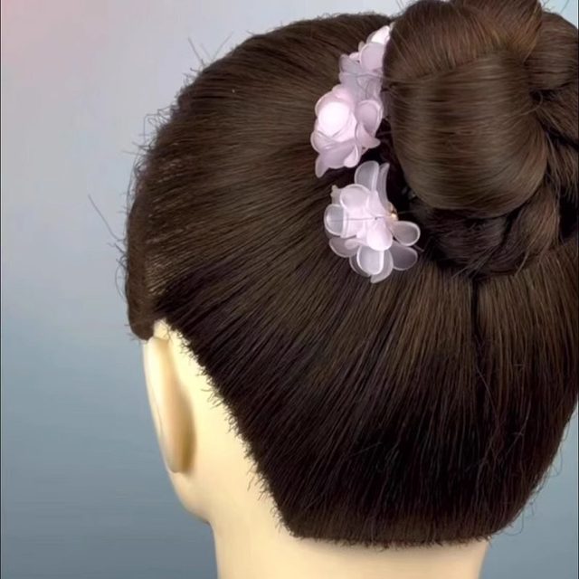 New buns with buns with bracelets with bracelets with temperament acrylic hair accessories new upgraded hydrangea