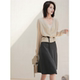 
This year's popular skirt for women's 2025 summer new slim skirt French mid-skirt high-waisted versatile suit skirt