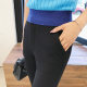Women's 9-point spring and summer high waist slim black casual commuter small suit trousers