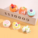 Ice cream fruit cake simulation food play cream glue DIY hairpin hair accessories material children's house decorations for women
