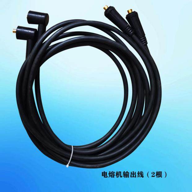 PE electric fusion machine accessories welding plug copper head all-inclusive spring durable brass copper wiring female head welding scalp cover