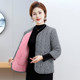 
Mom's winter clothes, cold-proof and warmth, seven-quarter sleeve cotton jacket, cotton vest, middle-aged and elderly women's large-size loose cotton jacket, cotton horse clip