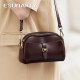 Brand first layer cowhide mother bag 2025 new fashionable versatile mobile phone bag genuine leather one-shoulder crossbody women's bag
