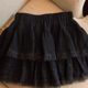 Large size white A-line lace cake skirt women's 2025 summer small princess puffy skirt short skirt