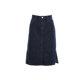 betu Baitu A-line skirt for women with high waist mid-length slit denim skirt commuting 2024 autumn outfit new style