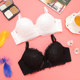 Underwear women's large size thickened bra Japanese girl student push-up bra lace sexy and cute shaping to collect side breasts