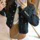 aaaaxbbb Sunset Barcelona three-color big pocket short skirt Korean style versatile temperament A-line skirt