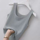 LY Zhenweis women's clothing 2025 spring new versatile solid color comfortable and fashionable suspender base top for women's vest