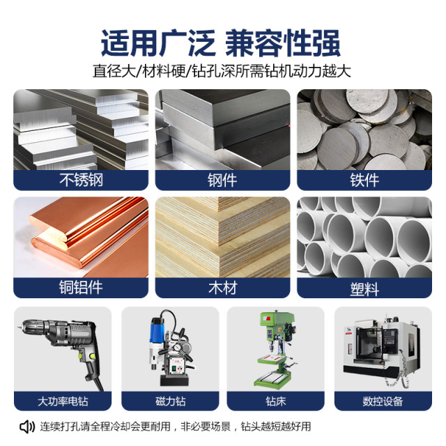 Di Yue Industrial Grade Growth Template Drill Stainless Steel Special High -hardness Steel Ponching Terminal Deep Pores Deep Pole Change
