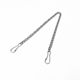 Zhu Dan buckle DIY advertising tag chain 304 stainless steel tree brand metal chain parking space chain hanging chain hook buckle

