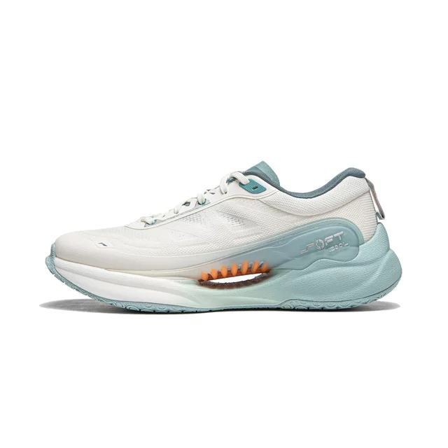 Li Ning casual shoes SOFT COOL men's reflective elastic breathable lightweight soft trendy sports shoes AGLU047