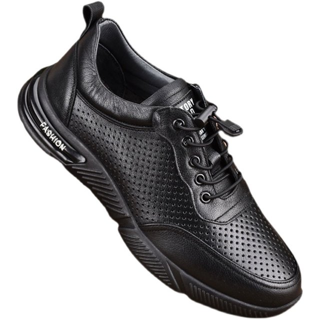 ⏰Summer Promotion 50% OFF 🔥 Men's Handmade Cowhide Breathable Mesh Walking Shoes