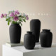 Ins style ceramic vase dry flower arrangement ornament Nordic living room desktop home decoration floral photo props
