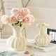 French niche Fenton ceramic vase ornaments Living room flower arrangement water-raising flowers home small fragrance style desktop decorations