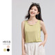 Women's 2025 new summer sleeveless outerwear base light luxury high-end beauty back cover top