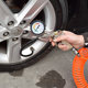 
High-precision tire pressure gauge air pressure gauge with air inflatable nozzle Car tire air gun digital display pressure measuring tire pressure gauge air pipe