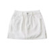 BERAN European and American style sexy and versatile high waist wash water used side slit denim skirt skirt strap safety pants