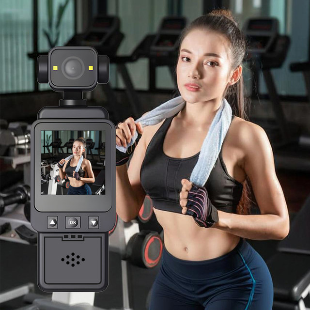 
Cycling recorder anti-shake new thumb sports camera HD volg chest fixed pet cat and dog street shot