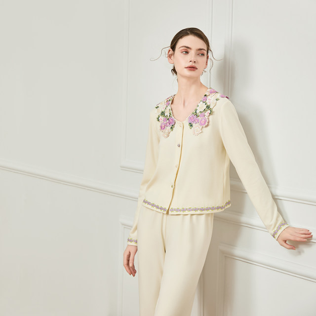 NoirTease spring and autumn thickened German velvet pajamas women's ...