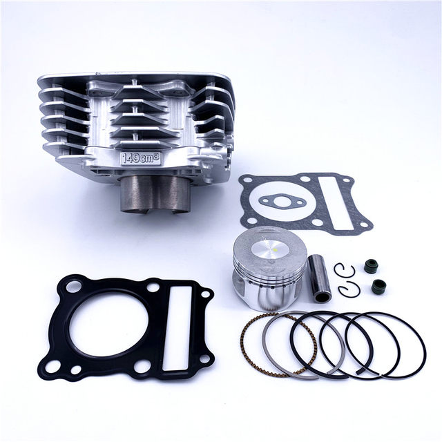 Applicable to Suzuki Motorcycle National Three Edar Edar GZ150-A/E Yueku Cylona Cylona Piston Pistons 149cm