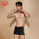 Speedo/speedo newly upgraded daily training professional anti-chlorine sunscreen men's knee-length boxer racing swimming trunks
