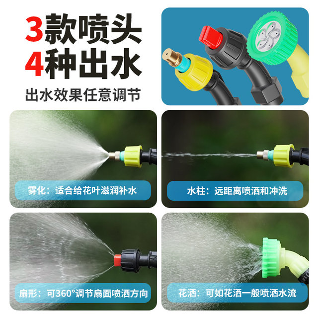 Delixi electric sprayer sprayer sprayer for agricultural sprayer pesticide sprayer small disinfection household flower watering tool